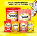 Petisco Dreamies Carne Para Gatos Adultos 40 G