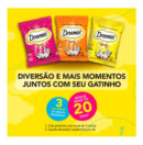 Petisco Dreamies Para Gatos Adultos Sabor Frango 40g