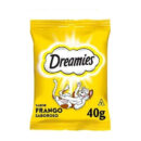 Petisco Dreamies Para Gatos Adultos Sabor Frango 40g